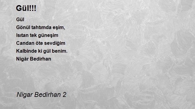 Nigar Bedirhan 2