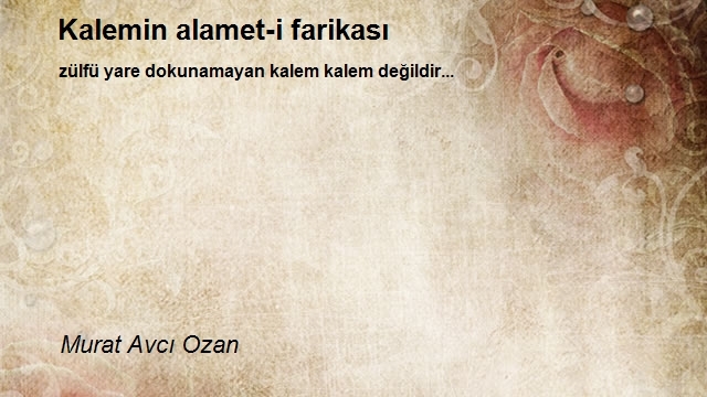 Murat Avcı Ozan