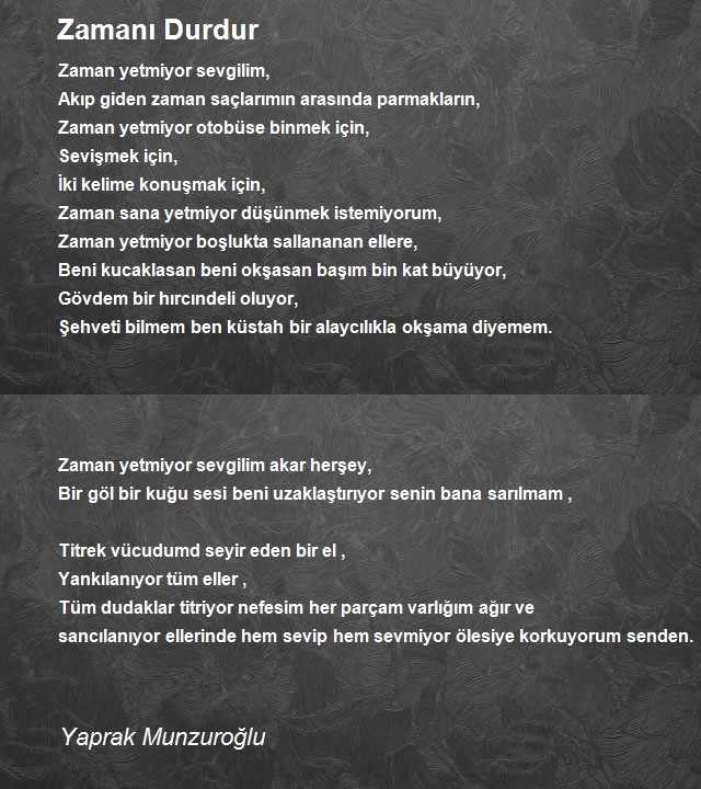 Yaprak Munzuroğlu