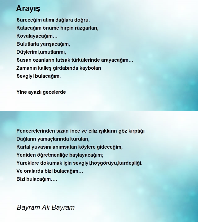 Bayram Ali Bayram