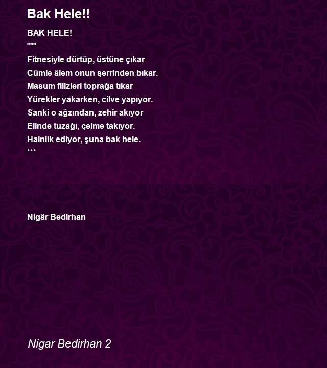 Nigar Bedirhan 2