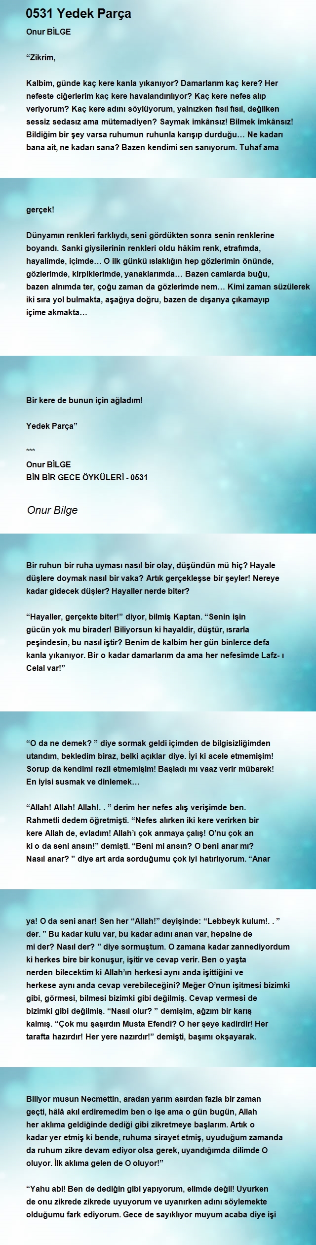 Onur Bilge