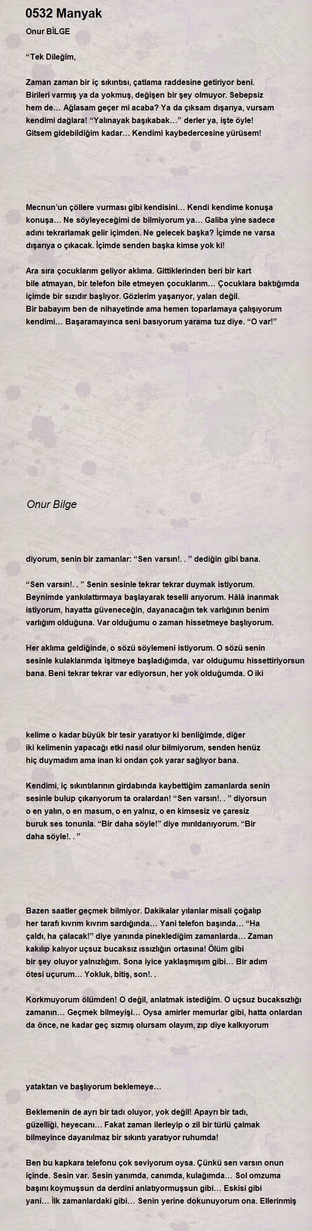 Onur Bilge