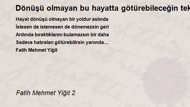 Fatih Mehmet Yiğit 2