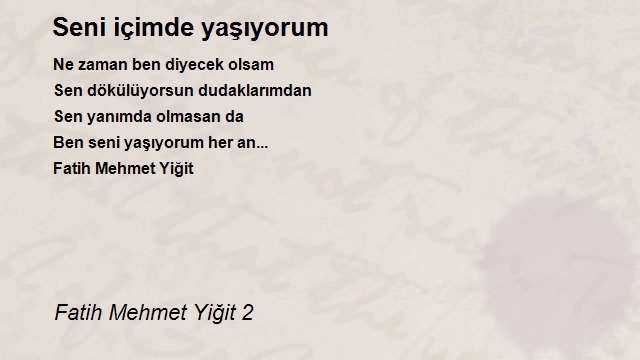 Fatih Mehmet Yiğit 2