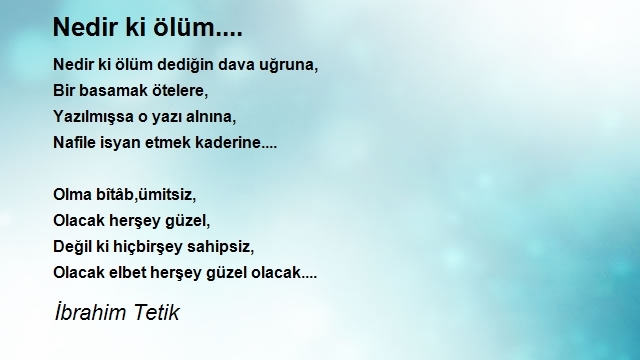 İbrahim Tetik