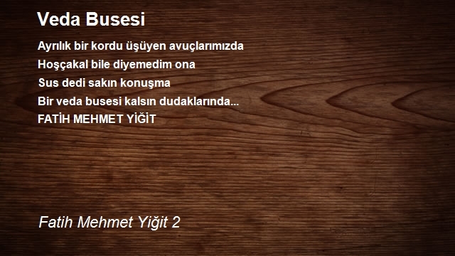 Fatih Mehmet Yiğit 2