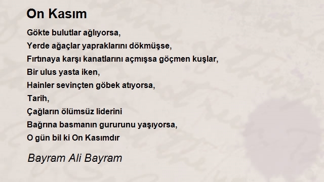 Bayram Ali Bayram