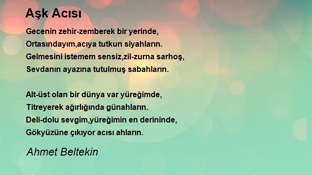 Ahmet Beltekin