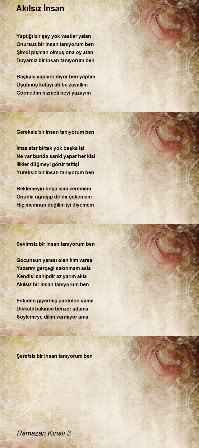 Ramazan Kınalı 3