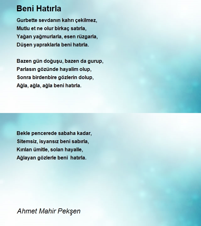 Ahmet Mahir Pekşen