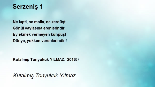 Kutalmış Tonyukuk Yılmaz