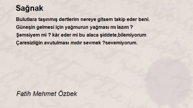 Fatih Mehmet Özbek