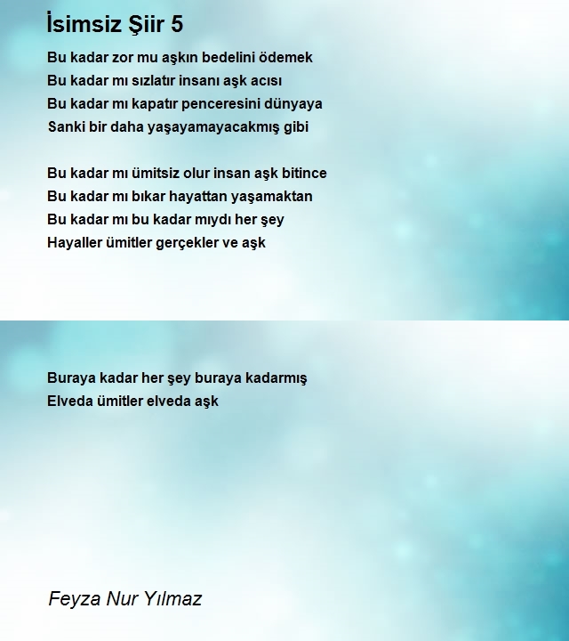 Feyza Nur Yılmaz