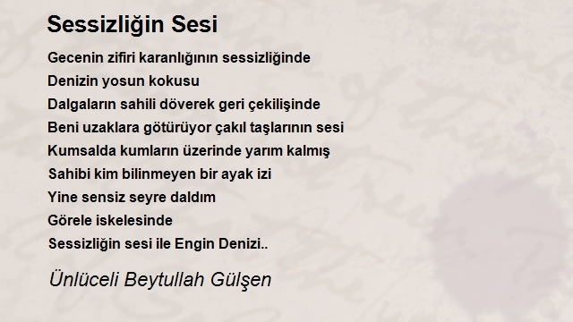 Ünlüceli Beytullah Gülşen