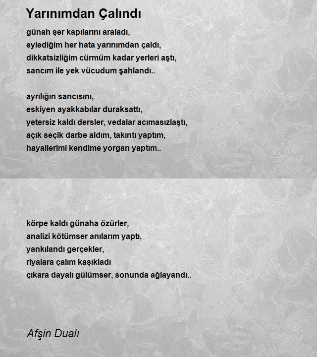 Afşin Dualı