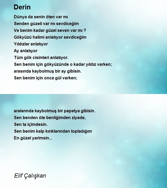 Elif Çalışkan