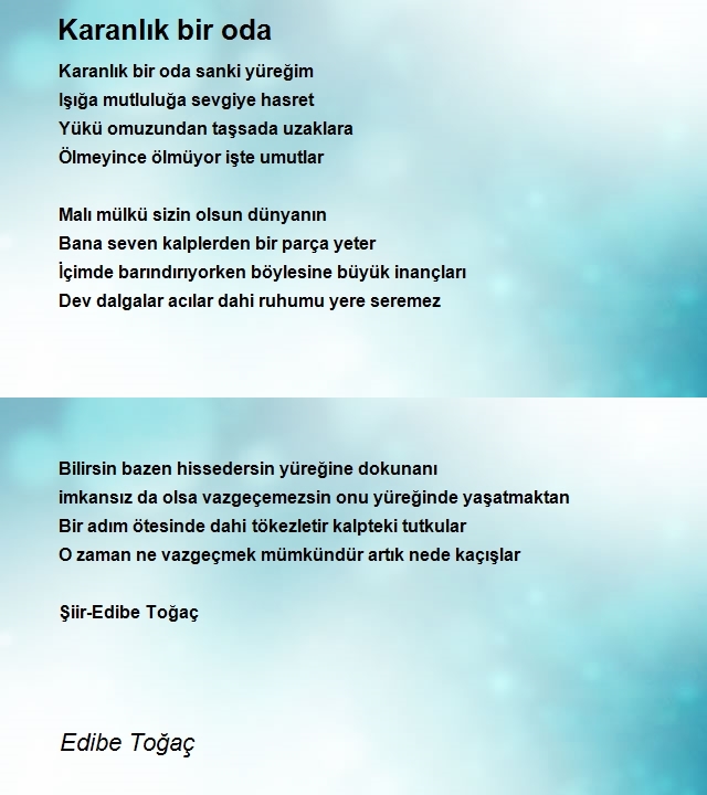 Edibe Toğaç