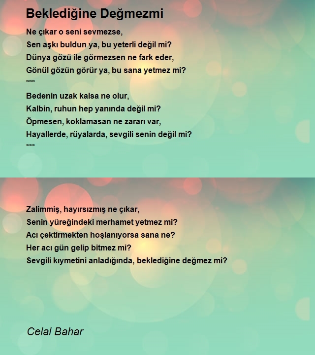 Celal Bahar