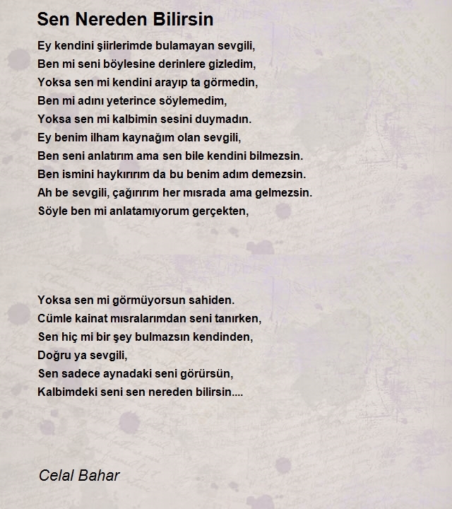 Celal Bahar