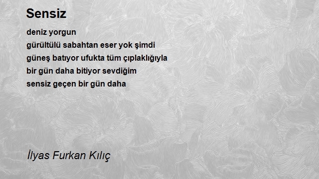 İlyas Furkan Kılıç