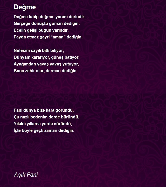 Aşık Fani