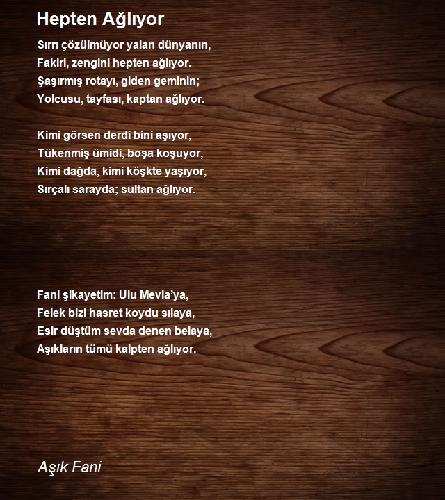 Aşık Fani