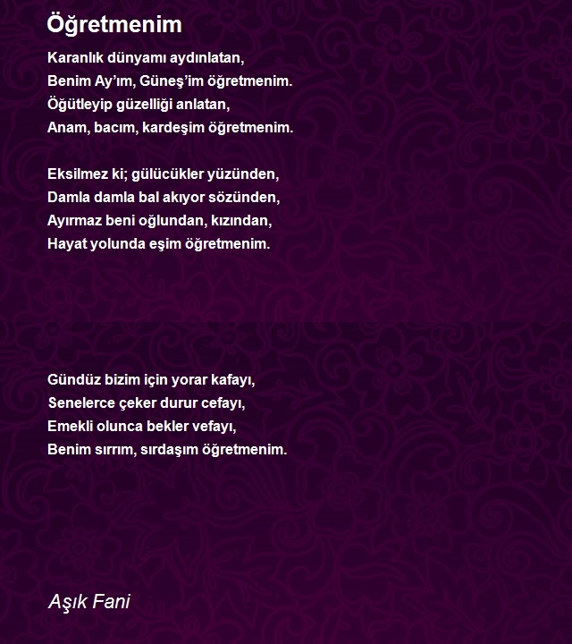 Aşık Fani