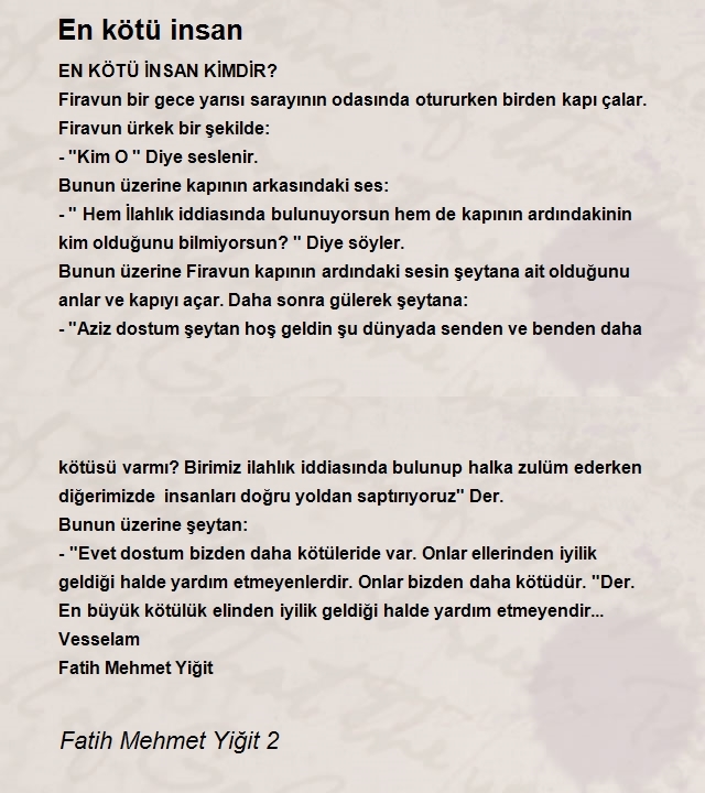 Fatih Mehmet Yiğit 2