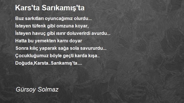 Gürsoy Solmaz