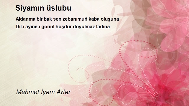 Mehmet İyam Artar