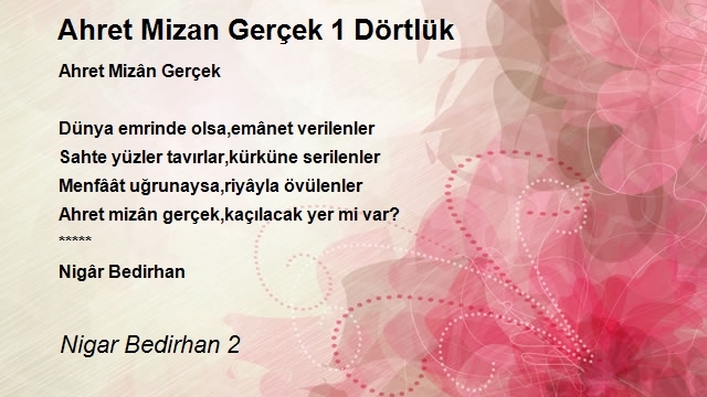 Nigar Bedirhan 2