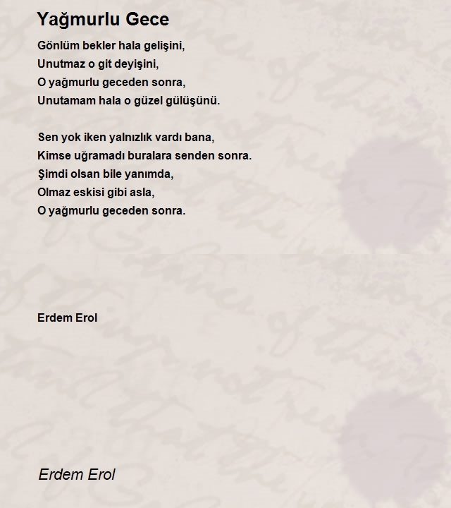 Erdem Erol