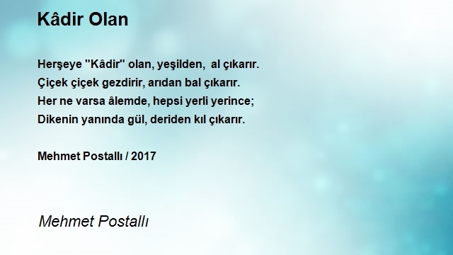 Mehmet Postallı