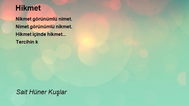 Sait Hüner Kuşlar