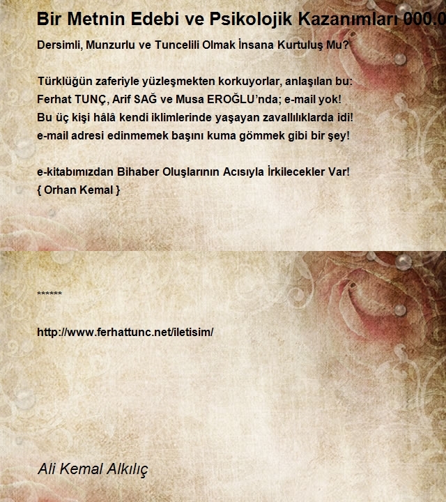 Ali Kemal Alkılıç