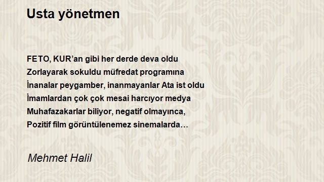 Mehmet Halil