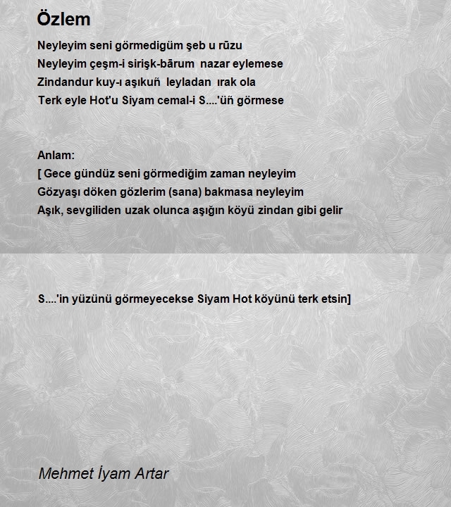 Mehmet İyam Artar