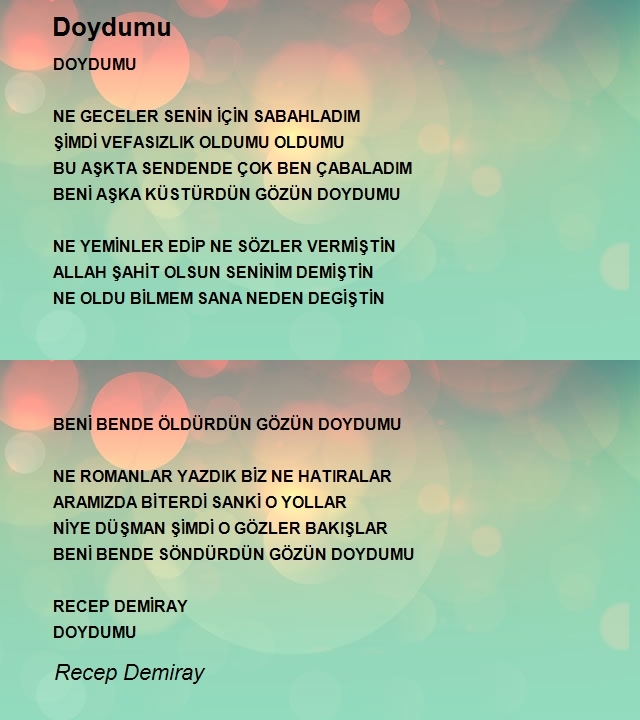 Recep Demiray