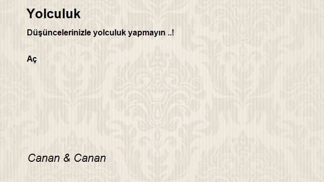 Canan & Canan