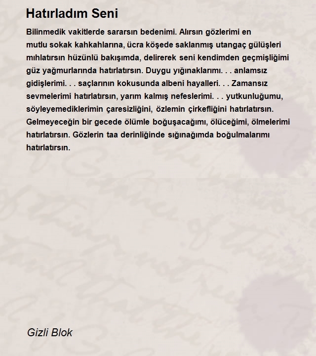 Gizli Blok