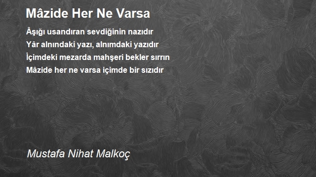 Nihat Malkoç