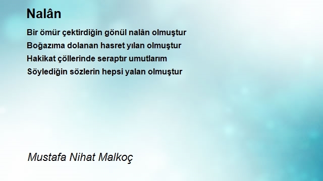 Nihat Malkoç