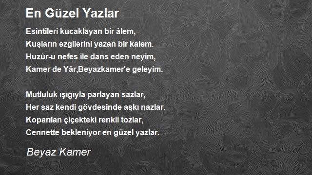 Beyaz Kamer