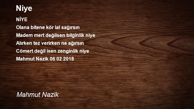 Mahmut Nazik