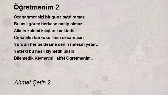 Ahmet Çetin 2