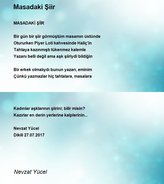 Nevzat Yücel