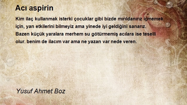 Yusuf Ahmet Boz