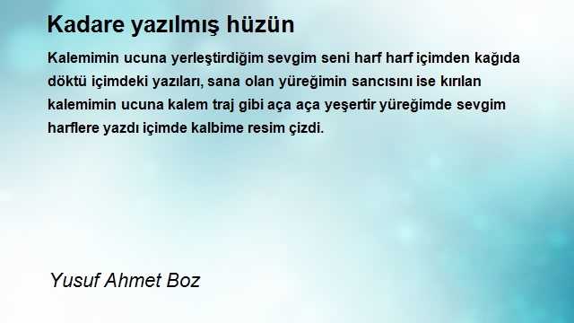 Yusuf Ahmet Boz