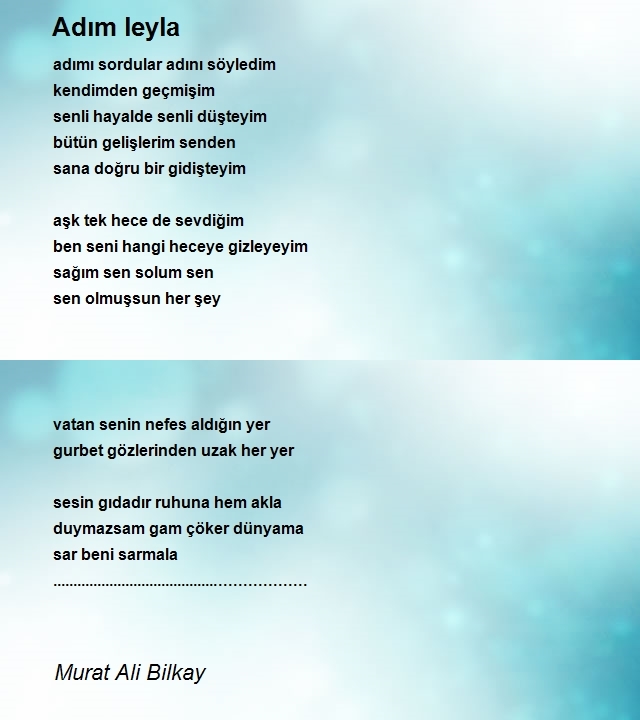 Murat Ali Bilkay